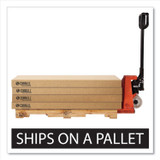 CORRELL, INC. RA3096244P Adjustable Folding Tables, Rectangular, 96" x 30" x 22" to 32", Mocha Granite Top, Brown Legs, 4/Pallet