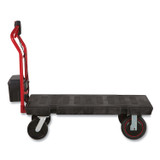 RUBBERMAID COMMERCIAL PROD. 2173663 Motorized Kit for 24" x 48" Platform Trucks, Medium, DC Motor, 60 V Lithium-Ion Battery, 0.5 mph to 3 mph, Black/Red
