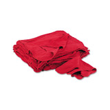 GEN General Supply N900RST Red Shop Towels, Cloth, 14 x 15, 50/Pack