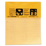 RUBBERMAID COMMERCIAL PROD. 4254 Over-The-Spill Pad Tablet, 12 oz, 16.5 x 14, 22/Pack