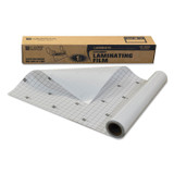 C-LINE PRODUCTS, INC 65050 Cleer Adheer Self-Adhesive Laminating Film, 2 mil, 24" x 50 ft, Gloss Clear