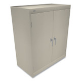 HON COMPANY SC1842L Assembled Storage Cabinet, 36w x 18.13d x 41.75h, Putty