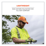 TENACIOUS HOLDINGS, INC. ergodyne® 23238 GloWear 8930 Hi-Vis Baseball Cap, Polyester, One Size Fits Most, Orange