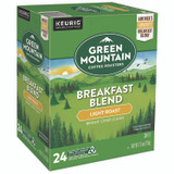 KEURIG DR PEPPER Green Mountain Coffee® 6520CT Breakfast Blend Coffee K-Cup Pods, 96/Carton