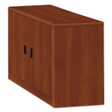 HON COMPANY 107291CO 10700 Series Locking Storage Cabinet, 36w x 20d x 29.5h, Cognac