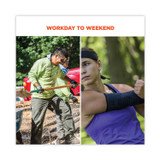 TENACIOUS HOLDINGS, INC. ergodyne® 16594 ProFlex 651 Elbow Compression Sleeve, Large, Gray/Black