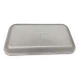 GEN 17SWH Meat Trays, #17S, 8.5 x 4.69 x 0.64, White, 500/Carton