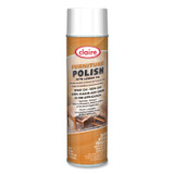 PLZ CORP Claire® 811 Furniture Polish with Lemon Oil, Lemon Scent; 19 oz Aerosol Spray, Dozen