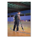 UNGER EFKT9 Excella Floor Finishing Kit, 20" Head, 48" to 65" Black/Green Plastic Handle