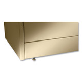 TENNSCO 2470BK 78" High Deluxe Cabinet, 36w x 24d x 78h, Black