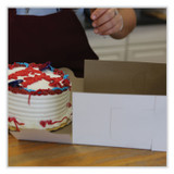 SOUTHERN CHAMPION TRAY SCT® 1521 Bakery Boxes, Standard, 7 x 7 x 4, White, Paper, 250/Carton