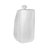 PACTIV EVERGREEN CORPORATION 0TH10099Y000 Foam Hinged Lid Containers, Single Tab Lock Hoagie, 9.8 x 5 x 3.3, White, 560/Carton