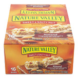 GENERAL MILLS Nature Valley® SN42068 Granola Bars, Sweet and Salty Nut Almond Cereal, 1.2 oz Bar, 16/Box