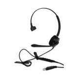 SPRACHT HSWDUSB1 HS-WD-USB-1 Monaural Over The Head Headset, Black