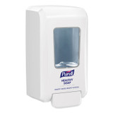 GO-JO INDUSTRIES PURELL® 524006CT FMX-20 Soap Push-Style Dispenser, 2,000 mL, 4.68 x 6.5 x 11.66, For K-12 Schools, White, 6/Carton