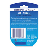 UNILEVER Vaseline® 20677CT Lip Therapy, Original Flavor, 0.25 oz Plastic Flip-Top Container, 32/Carton