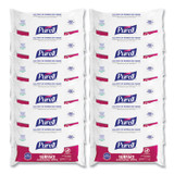 GO-JO INDUSTRIES PURELL® 937112CT Foodservice Surface Sanitizing Wipes, 1-Ply, 7.4 x 9, Fragrance-Free, White, 72/Pouch, 12 Pouches/Carton