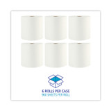 BOARDWALK 35XTRA Boardwalk Xtra Roll Towels, 1-Ply, 8" x 800 ft, White, 6 Rolls/Carton
