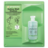 HONEYWELL ENVIRONMENTAL 320004600000 Saline Eye Wash Wall Station, 16 oz Bottle, 1 Bottle/Station