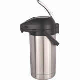 BUNN-O-MATIC AIRPOT30 Lever Action Airpot, 101 oz, Stainless Steel/Black