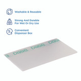 GEORGIA PACIFIC Dixie® 29416 H700 Disposable Foodservice Towel, 13 x 24, Unscented, Green/White, 150/Carton