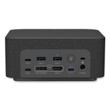LOGITECH, INC. 986000015 Teams Logi Dock, 1 HDMI/1 Displayport/2 USB A/3 USB C, Graphite
