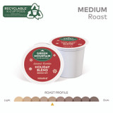 KEURIG DR PEPPER Green Mountain Coffee® 6204 Holiday Blend K-Cups, Medium Roast, 24/Box