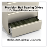 ALERA HLF3654PY Lateral File, 4 Legal/Letter-Size File Drawers, Putty, 36" x 18.63" x 52.5"