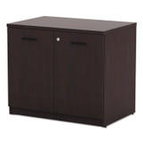 ALERA VA61-3622MY Alera Valencia Series Storage Cabinet, 34.13w x 22.78d x 29.5h, Mahogany