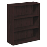 HON COMPANY 105533NN 10500 Series Laminate Bookcase, Three-Shelf, 36w x 13.13d x 43.38h, Mahogany