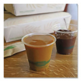 WORLD CENTRIC CPCS3 PLA Clear Portion Cups, 3 oz, Plastic, Clear, 2,500/Carton