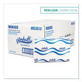 WINDSOFT 105B Multifold Paper Towels, 1-Ply, 9.25 x 9.5, White, 250/Pack, 16 Packs/Carton