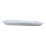 GEN 2SWH Meat Trays, #2S, 8.5 x 6 x 0.7, White, Foam, 500/Carton