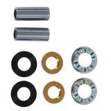 BK RESOURCES BKD10 WorkForce Standard Duty Faucet, 4.55" Height/10" Reach, Chrome-Plated Brass