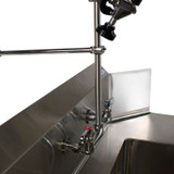 BK RESOURCES BKFVSMPRWBM WorkForce Prerinse Add-A-Faucet, 8" Height, Chrome