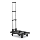 KANTEK INC. LGLC250 Handcart, 250 lb Capacity, 19.3 x 14.6 x 38, Black
