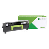 LEXMARK INT'L, INC. 50F1X0E 50F1X0E Extra High-Yield Toner, 10,000 Page-Yield, Black