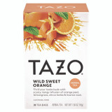 STARBUCKS COFFEE COMPANY Tazo® 20034 Tea Bags, Wild Sweet Orange, 20/Box, 6 Boxes/Carton