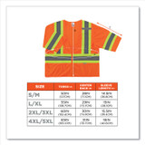TENACIOUS HOLDINGS, INC. ergodyne® 22175 GloWear 8330Z Class 3 Two-Tone Zipper Vest, Polyester, Largel/X-Large, Orange