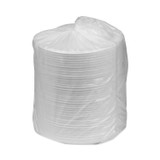 PACTIV EVERGREEN CORPORATION YTK100090000 Placesetter Deluxe Laminated Foam Dinnerware, Plate, 8.88" dia, White, 500/Carton