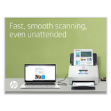 HP INC 6FW10A ScanJet Enterprise Flow N7000 snw1 Sheet-Feed Scanner, 600 dpi Optical Resolution, 80-Sheet Duplex Auto Document Feeder