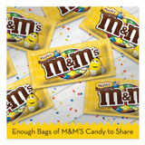 MARS, INC. & M's® 01232 Chocolate Candies, Peanut, Individually Wrapped, 1.74 oz, 48/Box