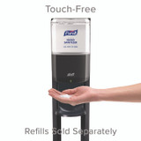 GO-JO INDUSTRIES PURELL® 7216DS ES6 Hand Sanitizer Floor Stand with Dispenser, 1,200 mL, 13.5 x 5 x 28.5, Graphite/Silver