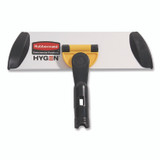 RUBBERMAID COMMERCIAL PROD. HYGEN™ Q550 Wall/Stairs Quick Connect Frame, 11w x 3 1/2d, Yellow