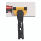 RUBBERMAID COMMERCIAL PROD. HYGEN™ Q550 Wall/Stairs Quick Connect Frame, 11w x 3 1/2d, Yellow