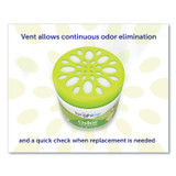 BRIGHT AIR 900248 Super Odor Eliminator, Zesty Lemon and Lime, 14 oz Jar, 6/Carton