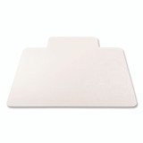 DEFLECTO CORPORATION CM2E112AMCOM EconoMat Antimicrobial Chair Mat, Lipped, 36 x 48, Clear