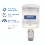 GEORGIA PACIFIC Professional 43714 Pacific Blue Ultra Foam Soap Manual Dispenser Refill, Fragrance-Free, 1,200 mL, 4/Carton