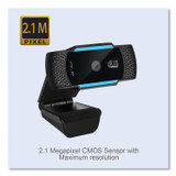 ADESSO INC CYBERTRACKH5 CyberTrack H5 1080P HD USB AutoFocus Webcam with Microphone, 1920 pixels x 1080 pixels, 2 Mpixels, Black