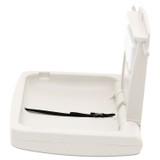 RUBBERMAID COMMERCIAL PROD. 781888 Sturdy Station 2 Baby Changing Table, 33.5 x 21.5, Platinum